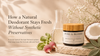 Pure & Bloom blog graphic about keeping natural deodorant fresh without synthetic preservatives