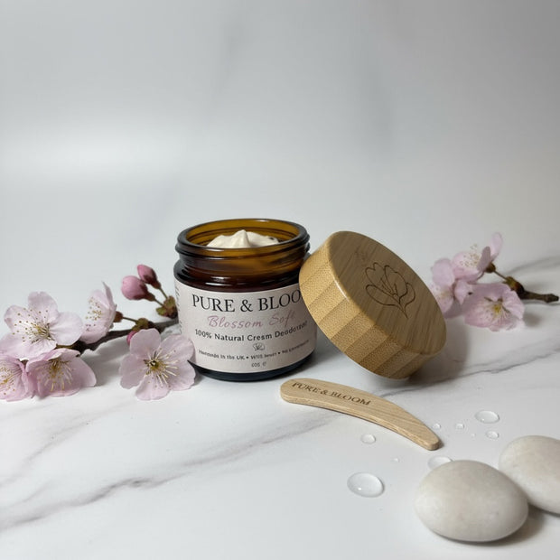 Blossom Soft 100% Natural Cream Deodorant 60g
