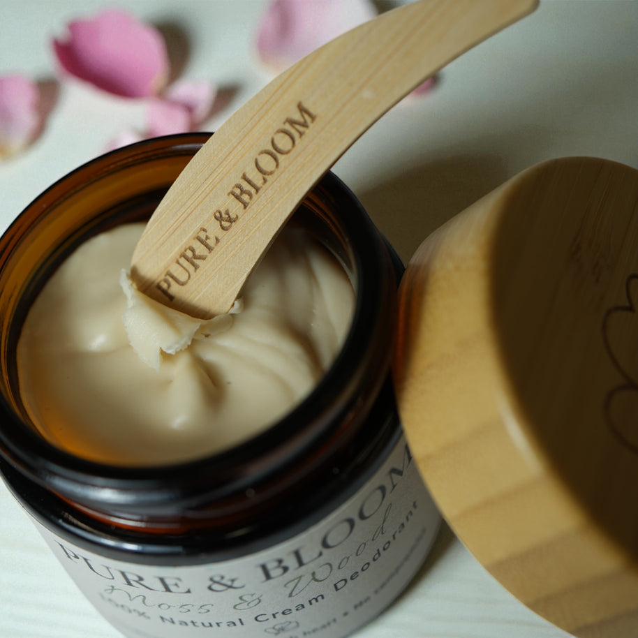 Moss & Wood 100% Natural Cream Deodorant 60g