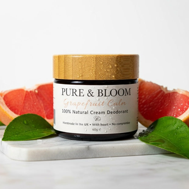 Grapefruit Calm 100% Natural Cream Deodorant 60g