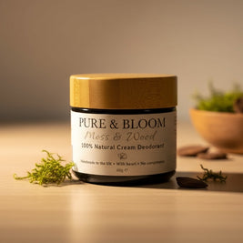 Moss & Wood 100% Natural Cream Deodorant 60g